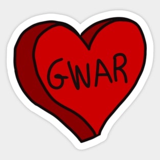 GWAR Sticker